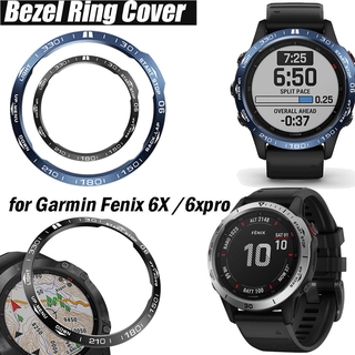 เคสนาฬิกาข้อมือสแตนเลสสําหรับ Garmin Fenix 6 X / 6 Xpro / 6 X