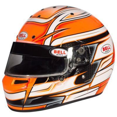หมวกกันน็อค Bell KC7-CMR Kart Helmet - Venom Orange