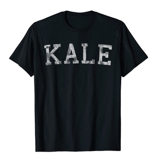 ขายดี!เสื้อยืด พิมพ์ลาย Kale University Funny Vegan สไตล์เรโทร &amp;amp; เสื้อยืดผ้าฝ้าย พิมพ์ลาย huom QLMS สําหรับผู้ชายS-5