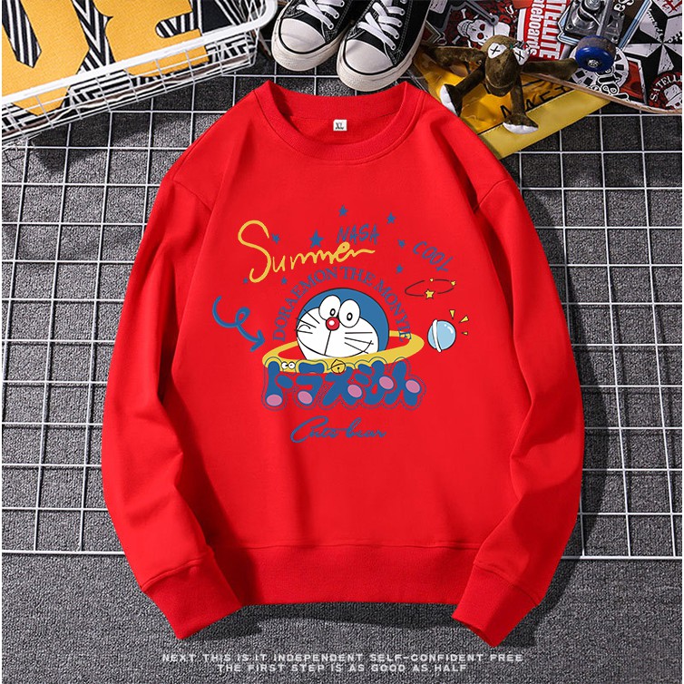 Y167เสื้อแจ็คเก็ตลายโดเรม่อน การ์ตูนยอดฮิต (ใส่ได้ทั้งชายและหญิง) - รูปที่ 3