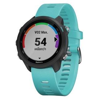 Smart watch SMARTWATCH GARMIN FORERUNNER 245 MUSIC AQUA Smart watch Sports fitness สมาร์ทวอทช์ นาฬิกาอัจฉริยะ GARMIN FOR