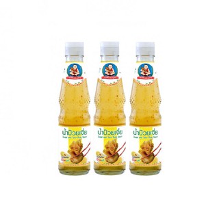 เด็กสมบูรณ์ น้ำจิ้มบ๊วยเจี่ย 350 กรัม x 3 ขวด Healthy Boy Sauce, Plum Sauce 350 grams x 3 bottles