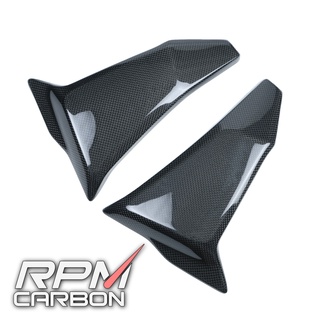 Ducati Hypermotard 950 ครอบเรดิเอเตอร์ คาร์บอน Carbon Fiber Radiator Side Covers RPM Carbon