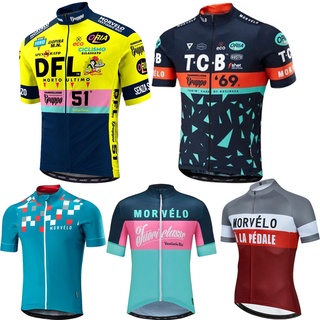 Cbox 21SS Morvelo Tcb Dfl เสื้อกีฬาแบบแห้งเร็วสําหรับขี่จักรยาน