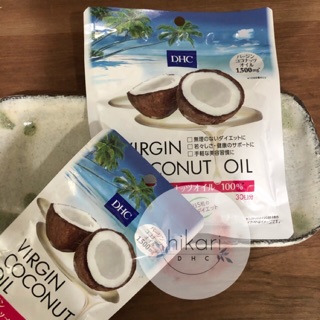 DHC Vergin Coconut Oil สารสกัดจากน้ำมันมะพร้าวบริสุทธิ์ 1,500 mg. ในรูปแบบอาหารเสริม ขนาด 30 วัน (150 แคปซูล)