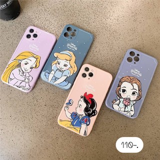 เคสงานนิ่ม พร้อมส่ง4ลาย 🎠สกีนราพันเซล,ซินเดอเรลล่า,สโนว์ไวท์,เบลล์