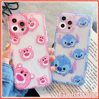 🔥 เคสไอโฟน Stitch IPhone 13 เคสแองเจิลอายขอบเหลี่ยมน่ารักสไตล์การ์ตูนใสสำหรับ เคส Apple iPhone 13 XS 11 เคส i8plus 7 12 Pro Max SE2 2020 เคสi12 Pro Max X Xr เคสไอโฟน13 เคสไอโฟน11 iPhone12 xr เคสไอโฟนXR 13 iPhone11 เคสไอโฟน7พลัส Case