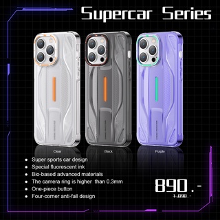 ใหม่ล่าสุด PQY เคสกันกระแทกสุดแกร่ง สำหรับ IP14 รุ่น Super Car