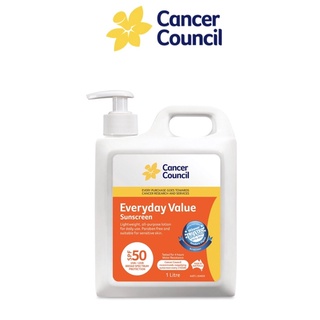 พร้อมส่ง!! Cancer Council Everyday SPF50+(1Litre) Exp.2024