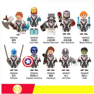 บล๊อคตัวต่อ Super Hero Mix (SET 10 PCS) ไม่มีกล่อง POC0110