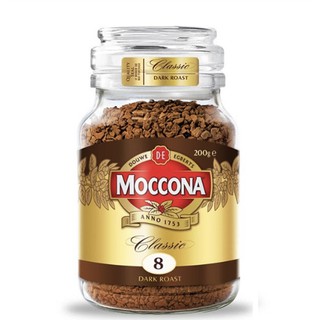 Moccona Coffee Classic Dark Roast มอคโคน่า คลาสสิค ดาร์ค โรส กาแฟฟรีซดราย 200 กรัม