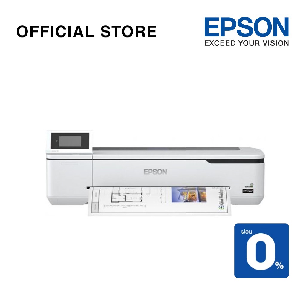Epson Surecolor Sc T3130n Technical Printer ฟรีหมึกแท้ครบทุกสี Shopee Thailand 3319