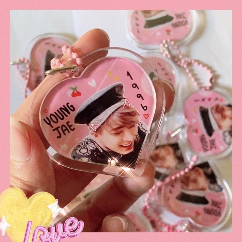 พวงกุญแจ กรอบใสอะคริลิค พร้อมใส่รูป พร้อมส่ง!!! พวงกุญแจใส่รูป