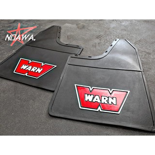 บังโคลน กันโคลน WARN สำหรับรถยนต์ (เฉพาะแผ่น) 1คู่ ซ้าย-ขวา ใส่ได้ทุกรุ่น