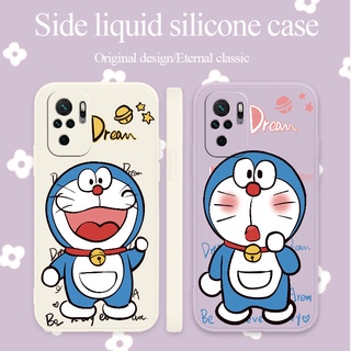 เคสดรีมโดเรม่อนมือถือ ซิลิกาเจลเหลว Phone Case For Xiaomi Redmi Note 10 Pro Max 10s 4G 5G 10Pro 10ProMax ฝาหลังโทรศัพท์บางเฉียบ
