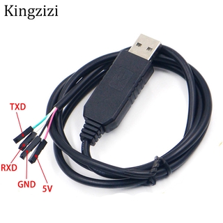 pl 2303 pl 2303 hx usb to uart ttl โมดูล ตัวแปลงสายเคเบิ้ล 4 p 4 pin rs 232 1 ชิ้น