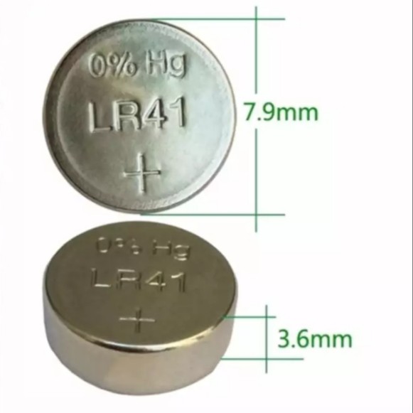 GP ถ่านกระดุม รุ่น LR41 / AG3 / 392A / L736 / V384 สำหรับเครื่องช่วยฟัง รุ่น K80 K82(2 แพ็ค 20 ก้อน)
