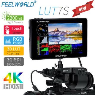 feelworld lut 7s 7 fhd หน้าจอสัมผัสกล้องวิดีโอ dslr cemra พร้อม 3d