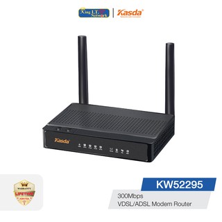 KASDA (KW52295) N300 ADSL/VDSL Modem Wireless Router