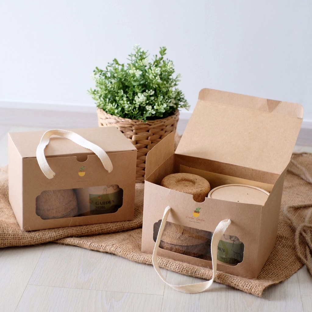 ชุดปลูกดอกไม้ ชุดของขวัญ ชุดพร้อมปลูกดอกดาวเรืองทอง - รูปที่ 2