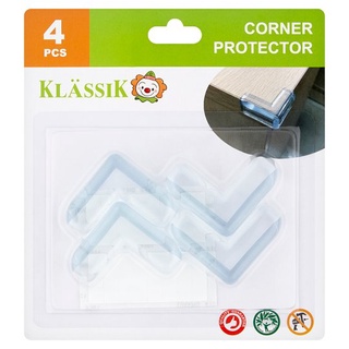 🔥The Best!! ยางกันกระแทกมุมโต๊ะ 4 ชิ้น Corner Protector 4pcs