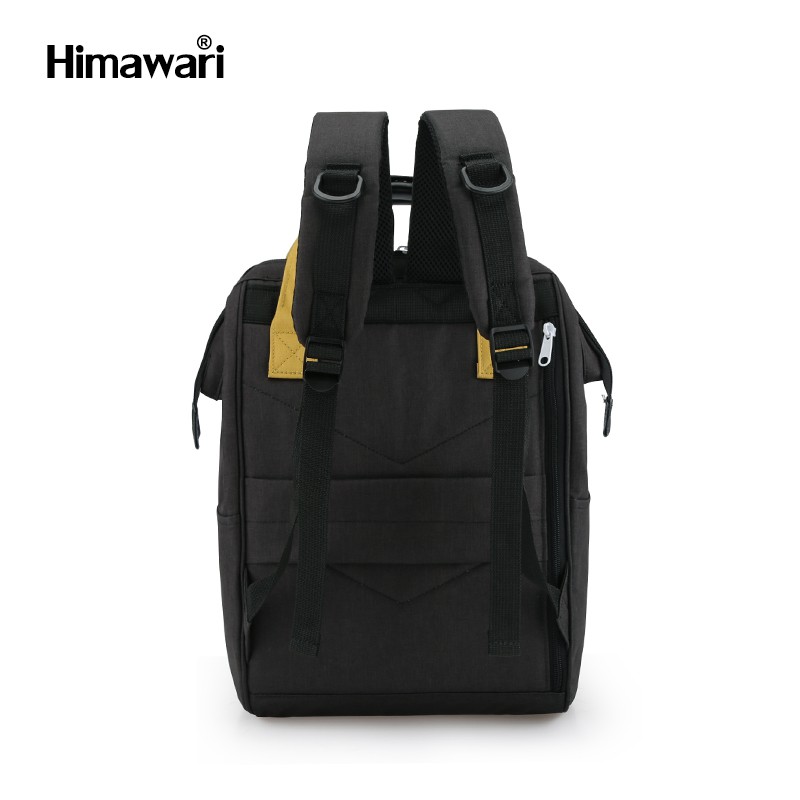 กระเป๋าเป้สะพายหลัง ฮิมาวาริ Himawari Travel Laptop Backpack Black/Yellow 2268 #2
