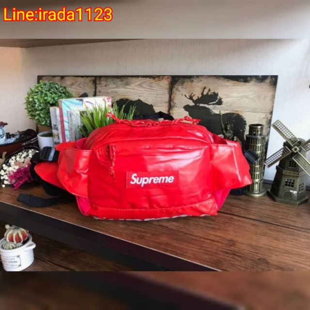 SUPREME FW17 Waterproof Waistbag​ ของแท้​ ราคาถูก