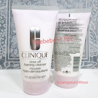 โฟม Clinique Rinse-Off Foaming Cleanser Mousse