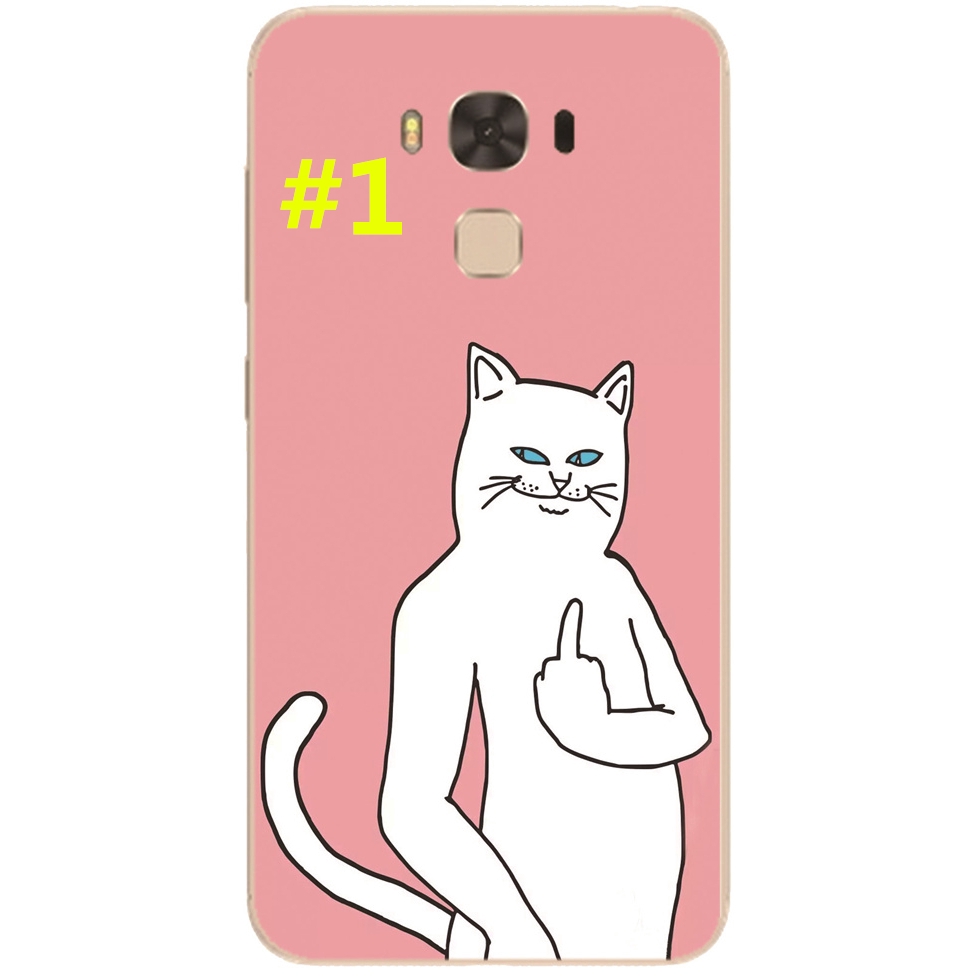 Cartoon Bad Cat Soft TPU Case ASUS Zenfone 3 MAX ZC520TL/ZC553KL/ZE520KL/ZE552KL #8