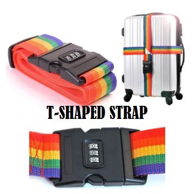 Luggage BELT พร้อมล็อค TSA SECURITY LOCK BAGGAGE BELT BAGGAGE STRAP