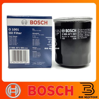 กรองน้ำมันเครื่อง Bosch MITSUBISHI LancerEX,  Cedia, E-car, Triton เบนซิน #1001