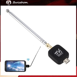 Bur_Mini Micro Usb Dvb-T จูนเนอร์รับสัญญาณทีวีดิจิตอลสําหรับ Android โทรศัพท์แท็บเล็ต Hdtv