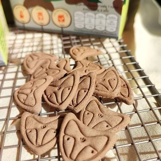 🦊Loven ขนมเด็ก 8 เดือน+ คุกกี้ รสวนิลา รสช็อกโกแลต Melty Drop ผลไม้อบกรอบ ใยอาหารสูง TOP 8 FREE