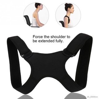 Posture Corrector Brace back Support Unisex Lumbar Back Belt Back Retainer Shoulder Correction Adjustable Back Posture B