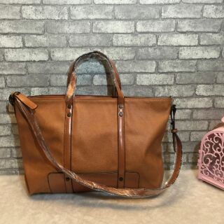 Zara Trf Basic Tote Bag กระเป๋าถือหรือสะพาย ZARA Trf
