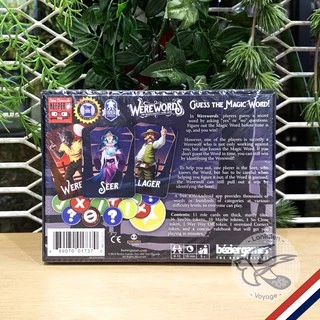 [ของแท้][สินค้าขายดี] Werewords / Werewords Deluxe ห่อของขวัญฟรี [Boardgame]
