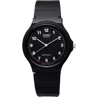 Casio Standard นาฬิกาผู้ชาย สายเรซิน รุ่น MQ-24-1BLDF,MQ-24-1B,MQ-24