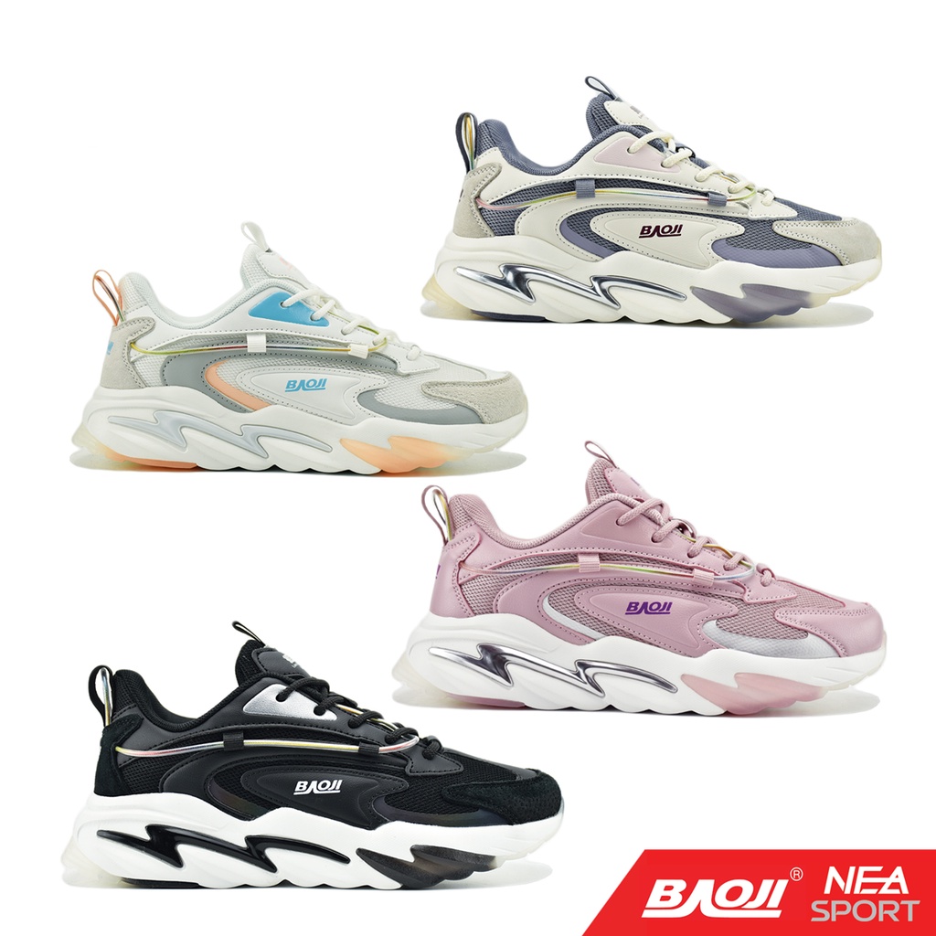 [ลด30% เก็บโค้ด 2509FASHDD] BAOJI 803 Walk on Heaven  องเท้าผ้าใบ บาโอจิ แท้ ผู้หญิง