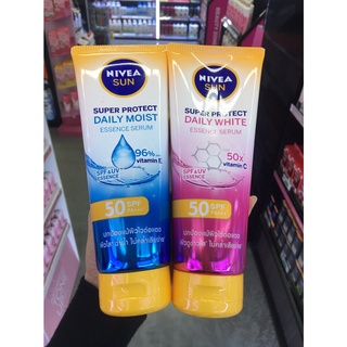 NIVEA Super Protect Essence Serum SPF50(180ml.)นีเวีย ซันซูเปอร์ โพรเท็คซัน บอดี้ เซรั่ม SPF50(มี 2 สูตร)