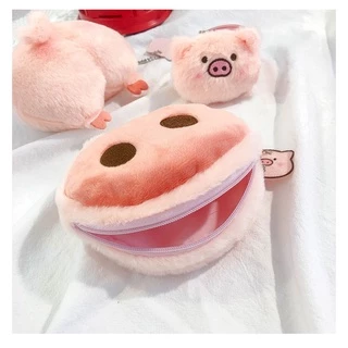 พร้อมส่ง! กระเป๋าใส่เหรียญ Bentoy Milkjoy กระเป๋าสตางค์ ผ้ากำมะหยี่ รูปการ์ตูน