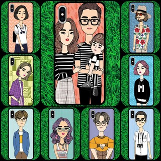 เคส เคสมือถือ หมอ นักเรียน ผู้หญิง ผู้ชาย มานี #1 Huawei P20 , P20 Plus P20 Pro , P30 Pro , Nova5T , Nova 7i  Nova 6se