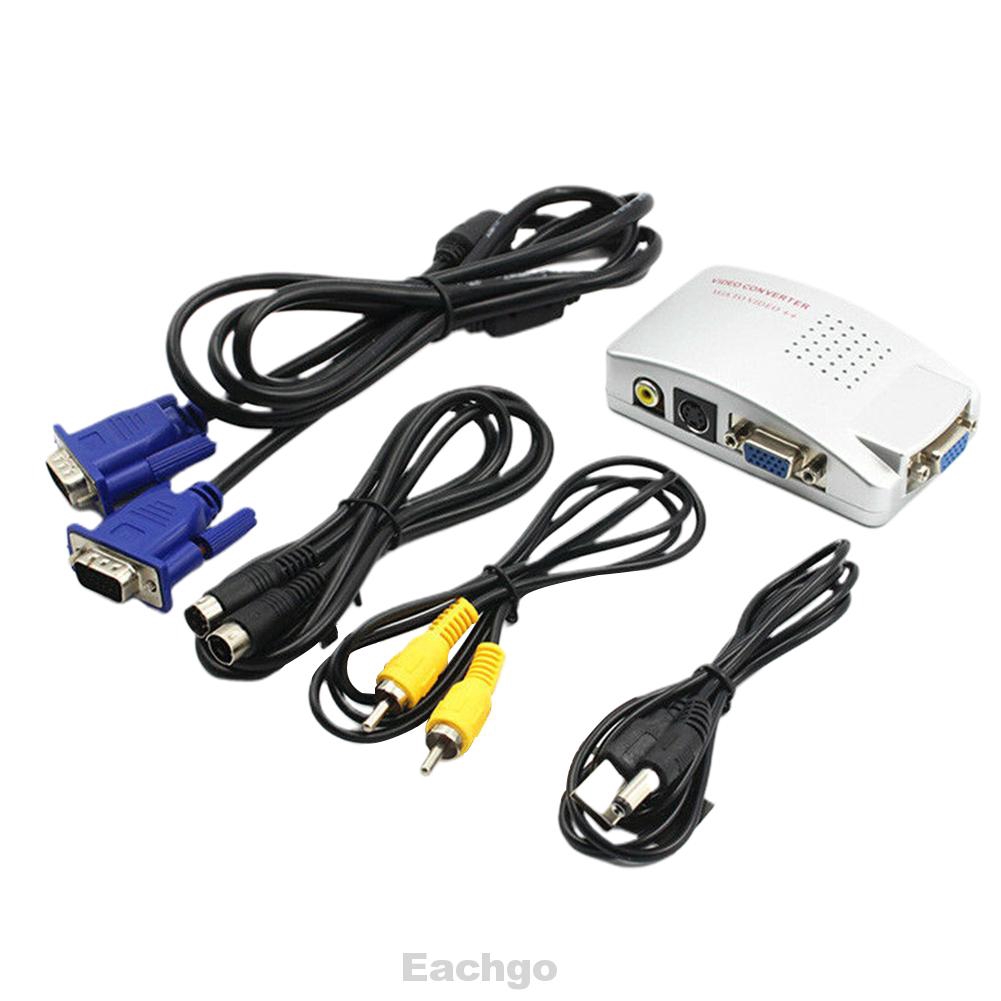 Signal Computer Universal Composite Video Adapte PC Converter Box ...