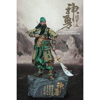 1/6 GUAN YU Inflames Toys - The spirit of Chinese civilization Action Figure เทพกวนอู