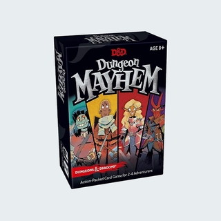 Dungeon Mayhem | Dungeons &amp; Dragons Card Game | 2–4 Players, 120 Cards English version Cards Game for kids gifts