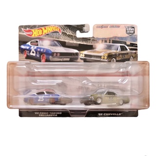 Hot Wheels Car Culture 69 Ford Torino Talladega + 66 Chevelle