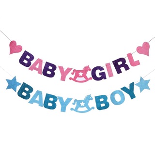 ธงราว Baby shower หญิง ชาย