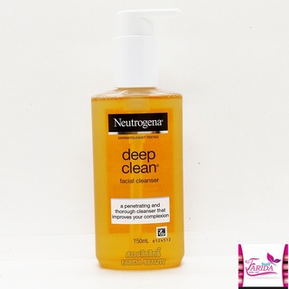 🔥โปรค่าส่ง25บาท🔥Neutrogena® Deep Clean Facial Cleanser นูโทรจีนา สบู่เหลวล้างหน้า ดีพคลีน