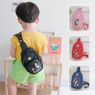 [Skic] กระเป๋าสะพายไหล่สําหรับเด็กผู้ชายผู้หญิงพิมพ์ลายการ์ตูน Cross-Body Messenger