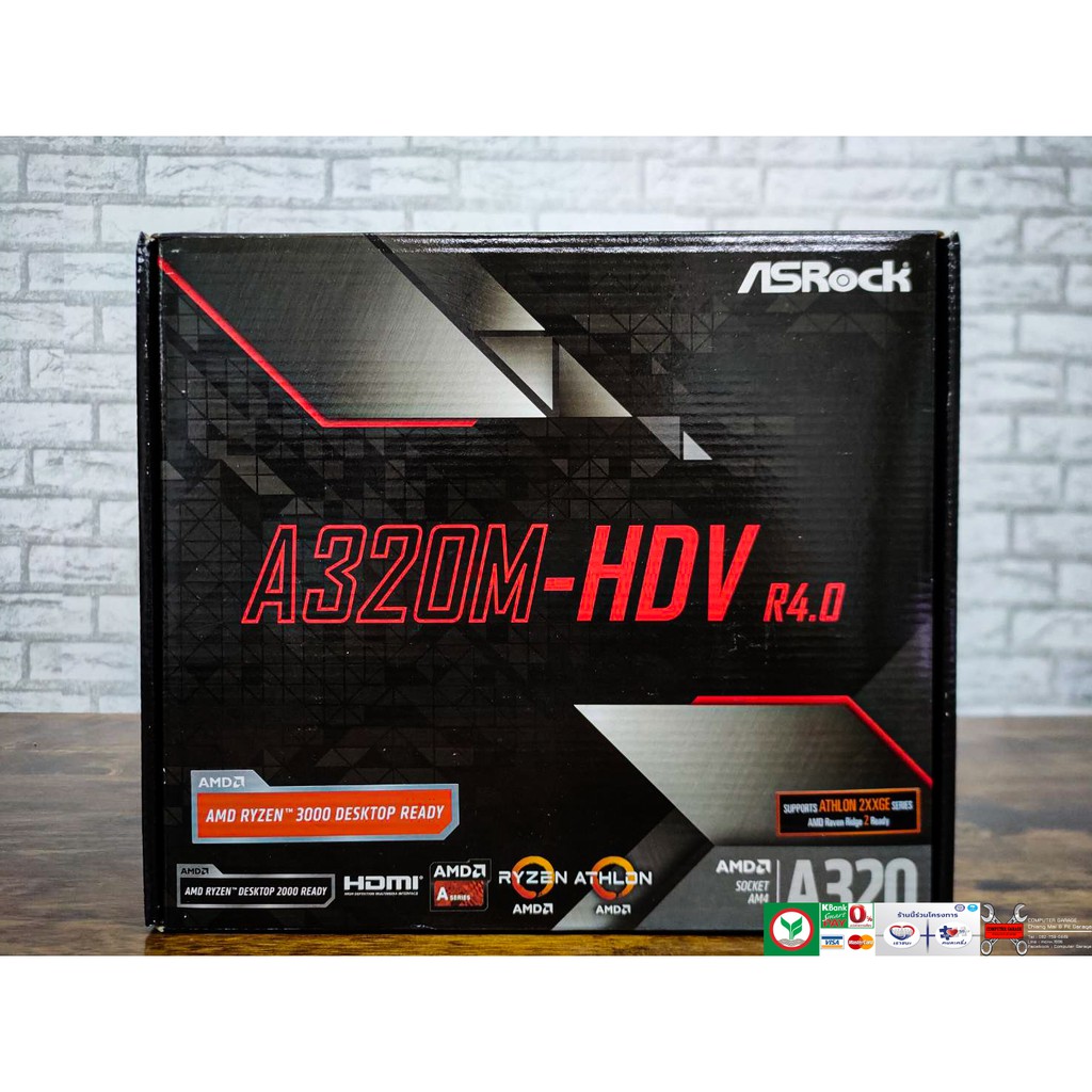 AM4 ASROCK A320M-HDV R4.0