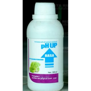 pH UP น้ำยาเพิ่มค่า pH ของน้ำ (โพแทสเซียมไฮดรอกไซด์ ความเข้มข้น 10%)